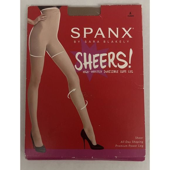 Spanx 200241R Women's Sz A (XS-S) Nude 03 High Waisted Invisible Luxe Leg Sheers - Picture 2 of 6